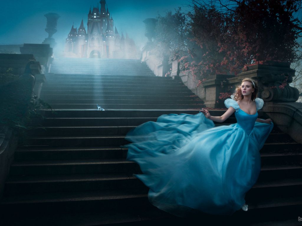 Scarlett Johansson Cinderella wallpaper