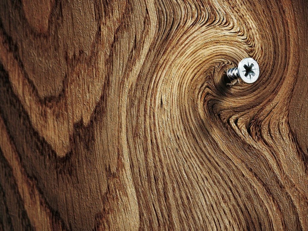 Screwing Wood wallpaper