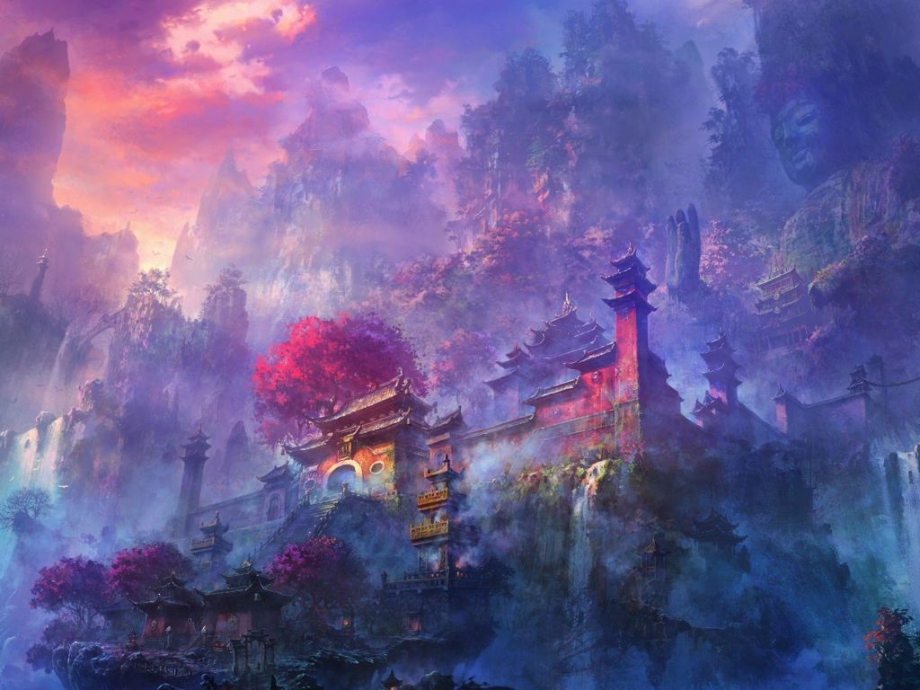 Shaolin Temple by Shuxing Li. wallpaper