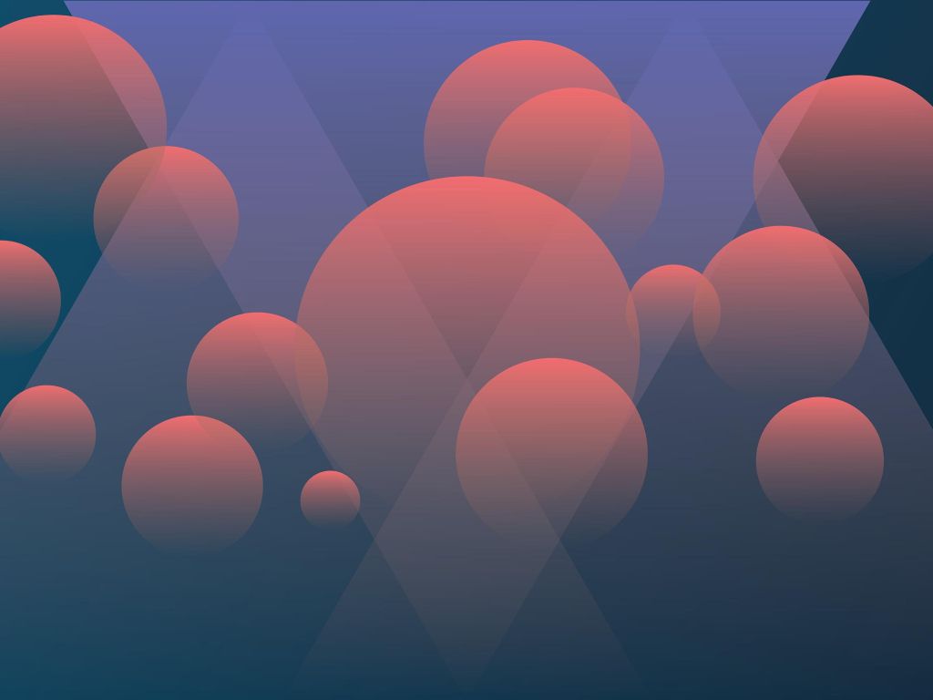 Shapes and Gradients wallpaper