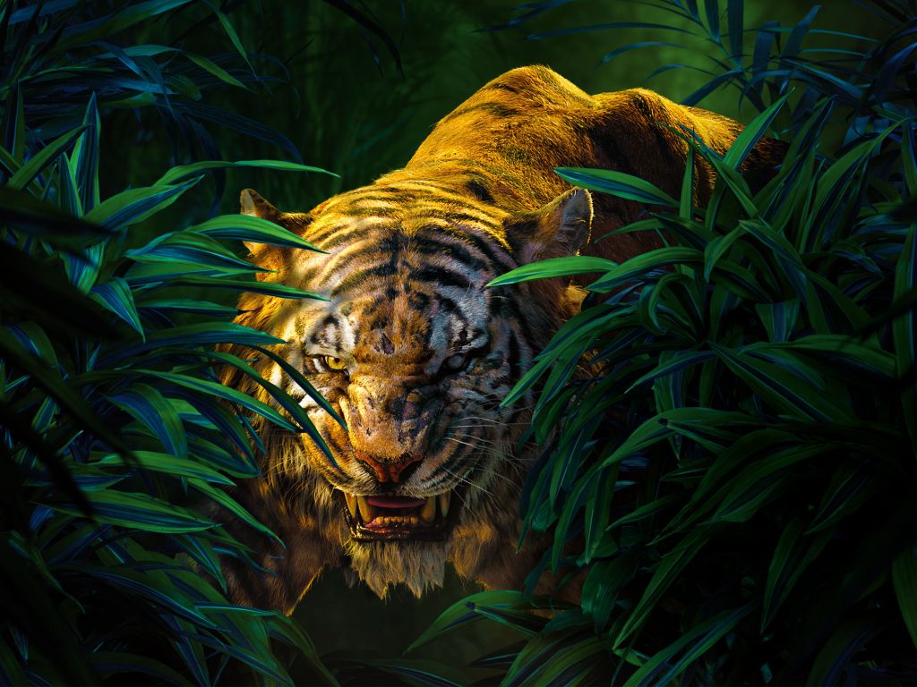 Shere Khan The Jungle Book wallpaper