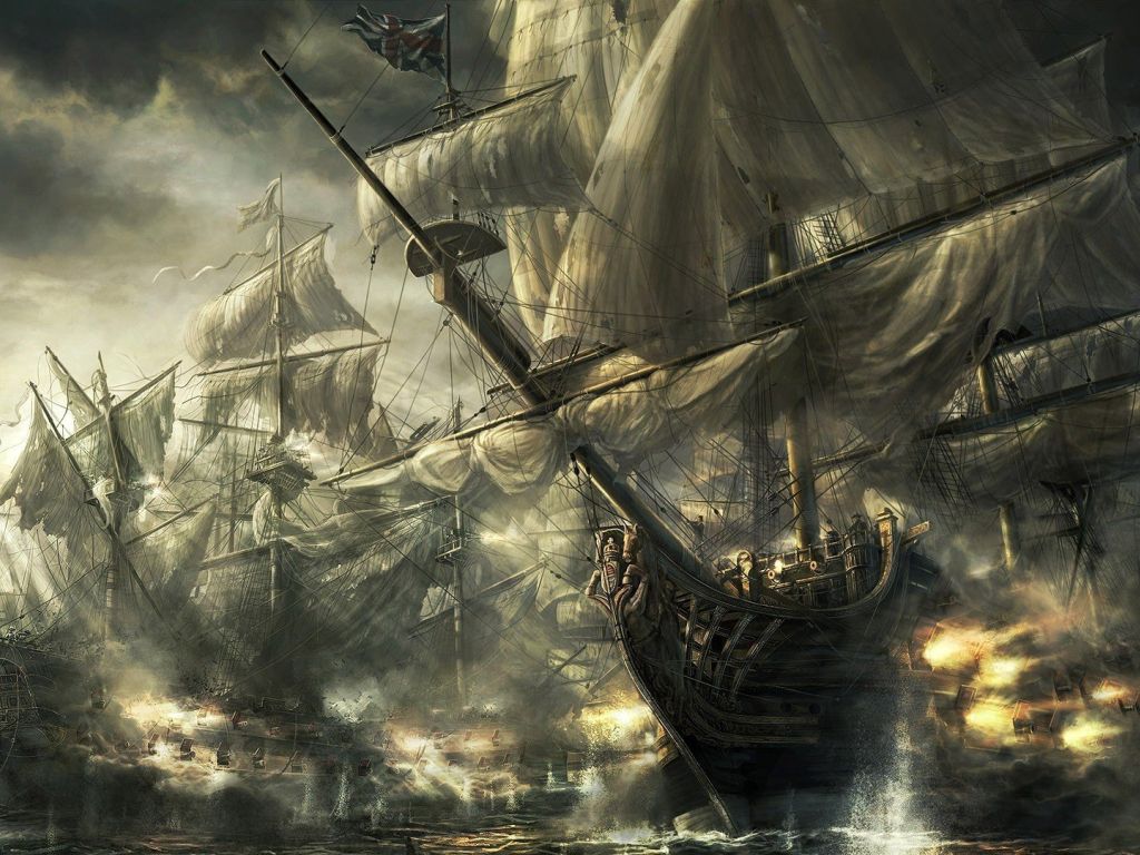 Ship Battle wallpaper