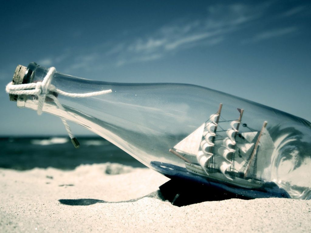 Ship in a Bottle 17894 wallpaper
