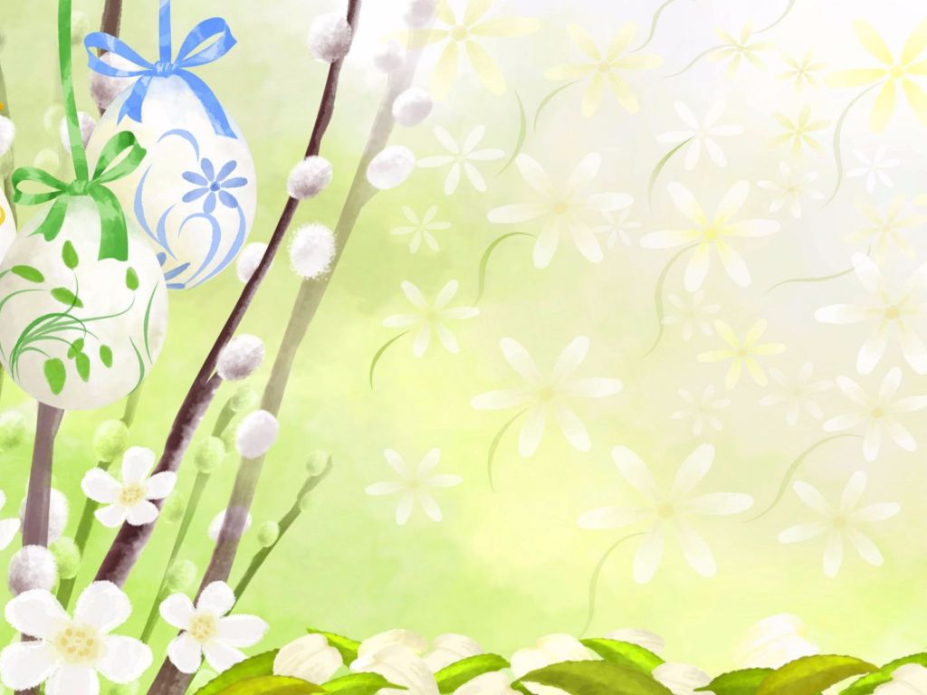 Simple Childrens Happy Easter wallpaper
