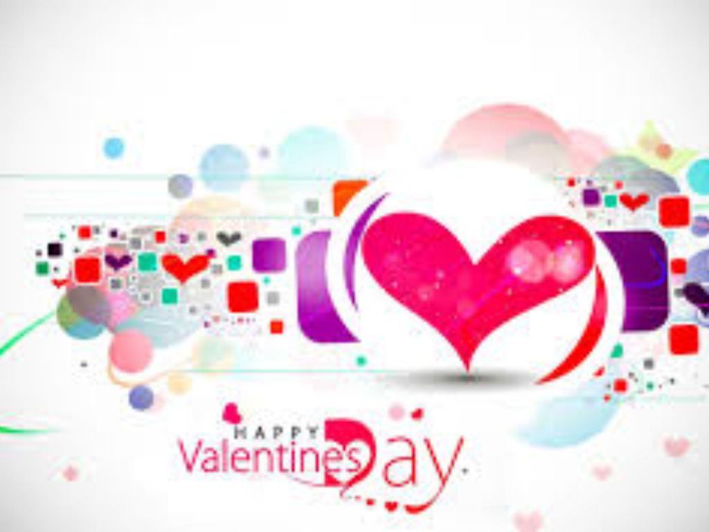 Simple Happy Valentines wallpaper