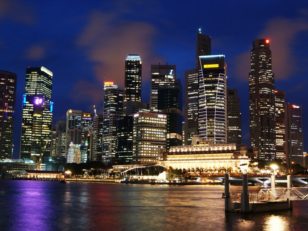 Singapore Skyline wallpaper