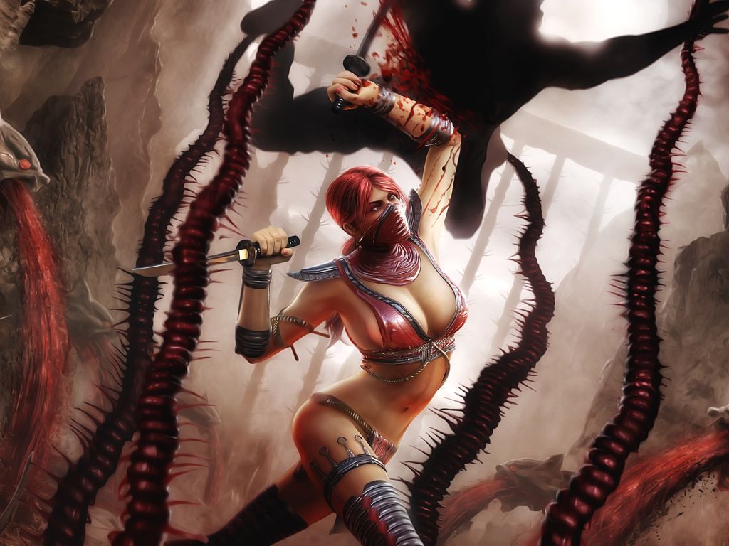 Skarlet in Mortal Kombat wallpaper