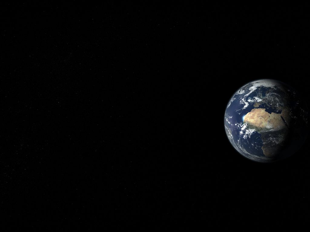 Small Earth View From Space wallpaper