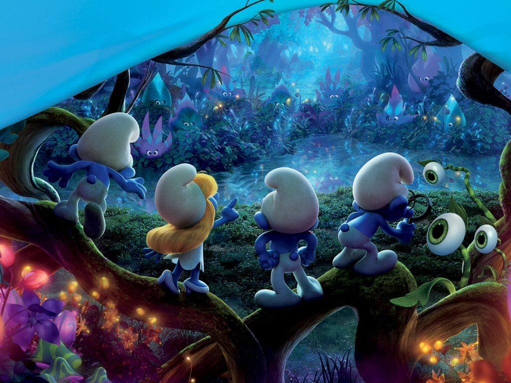 Smurfs The Lost Village Animation wallpaper