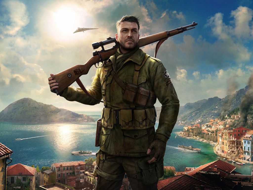 Sniper Elite Game 4K wallpaper