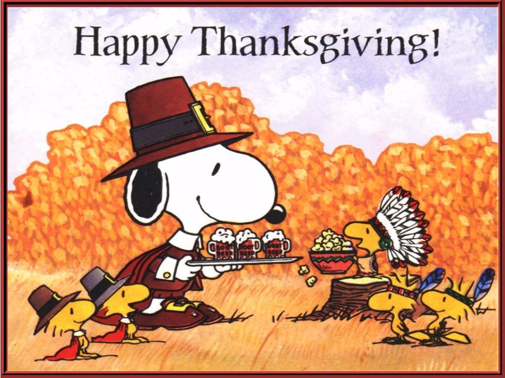 Snoopy Thanksgiving S wallpaper