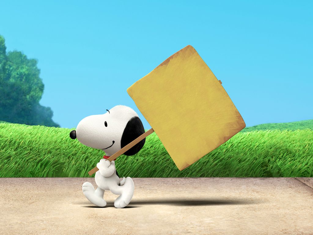 Snoopy The Peanuts Movie wallpaper