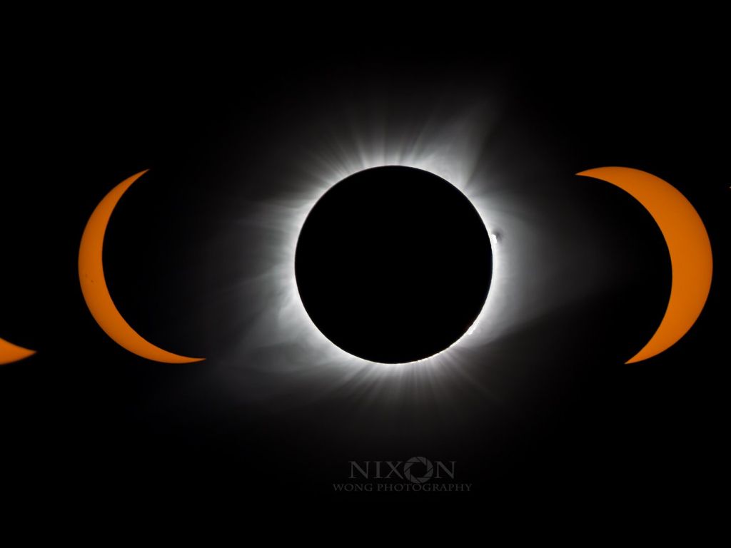 Solar Eclipse 2017 wallpaper