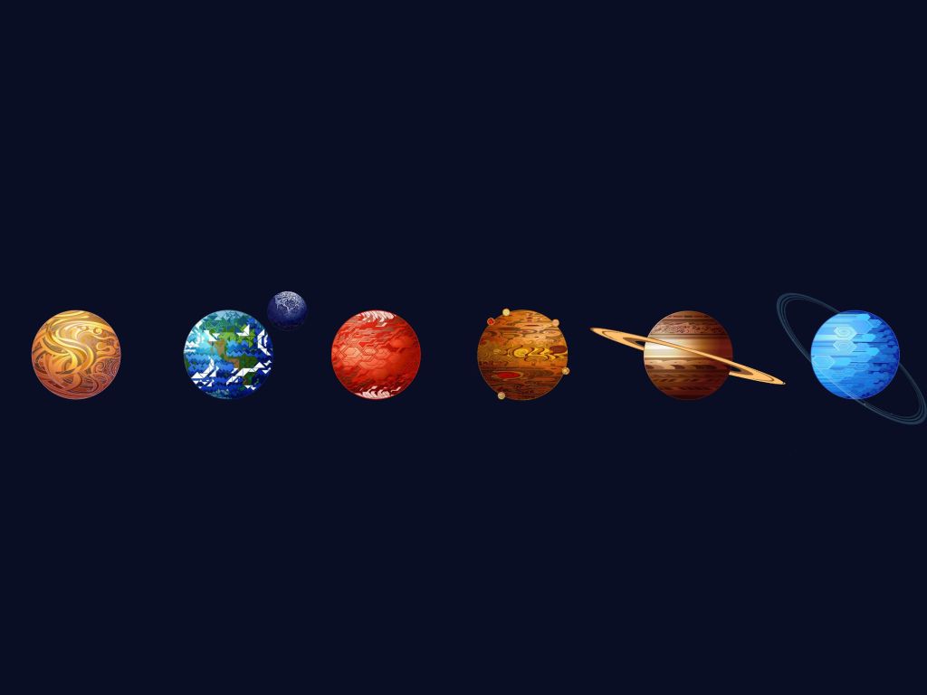 Solar System wallpaper