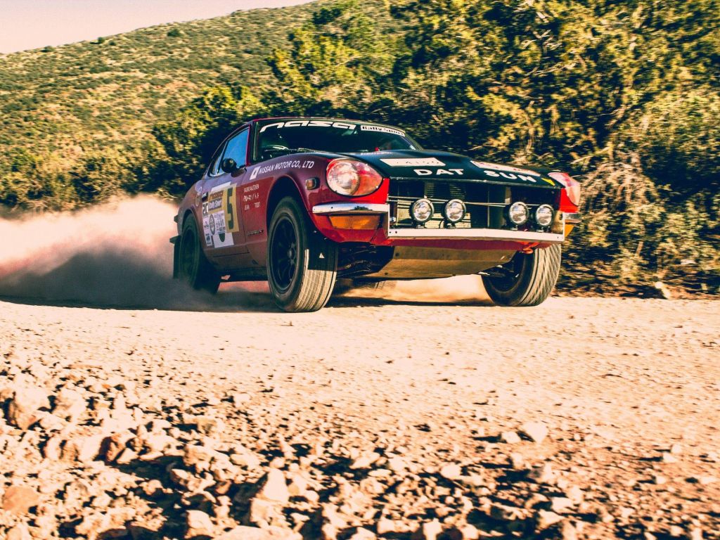 Someone Told Me to Cross Post a Shot I Took of a Rally Datsun 240z wallpaper