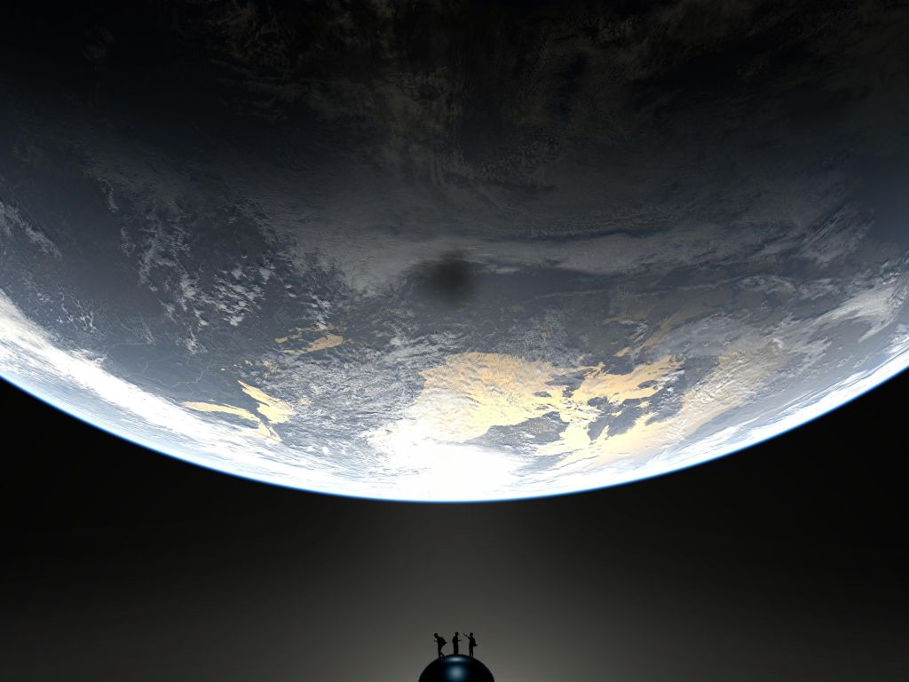 Planet view wallpaper