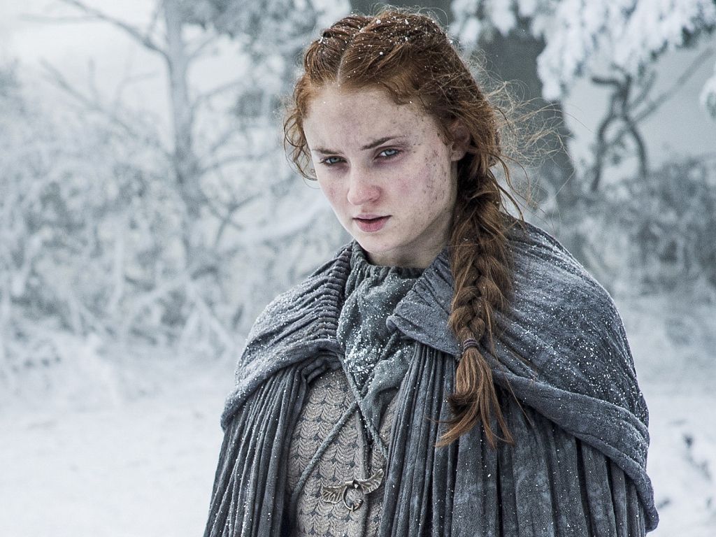 Sophie Turner Sansa Stark Game of Thrones Season 6 wallpaper