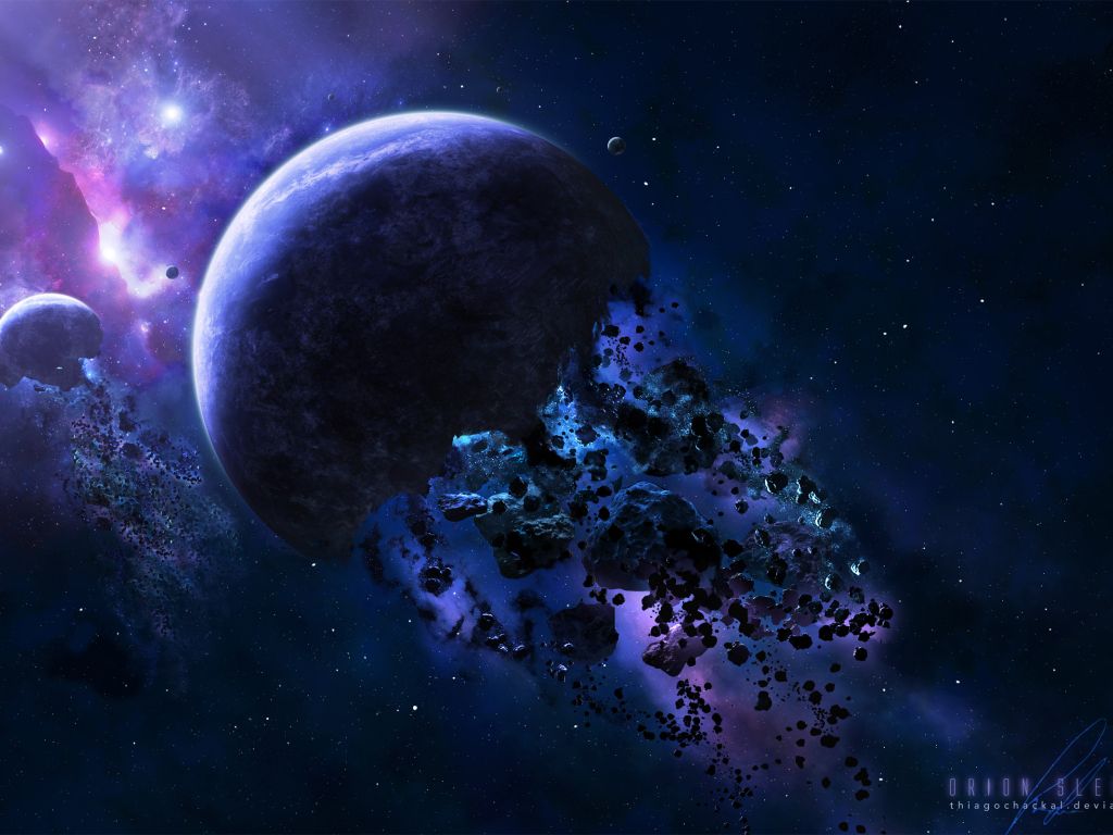Space Asteroids wallpaper