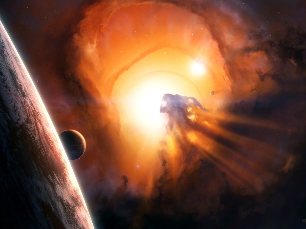 Space Black Hole wallpaper