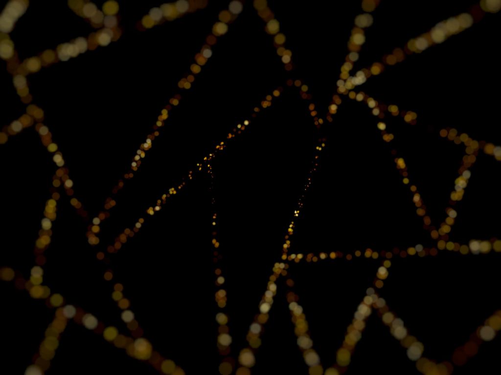 Sparkly Gold Triangles wallpaper