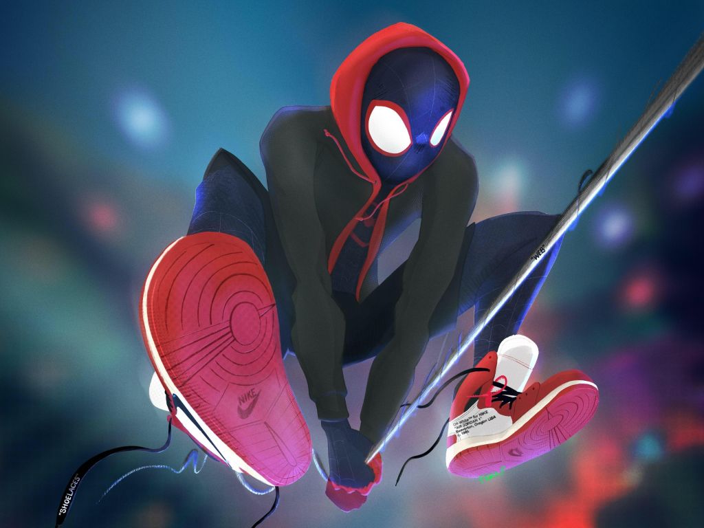 spider man into the spider verse wallpaper good qualities