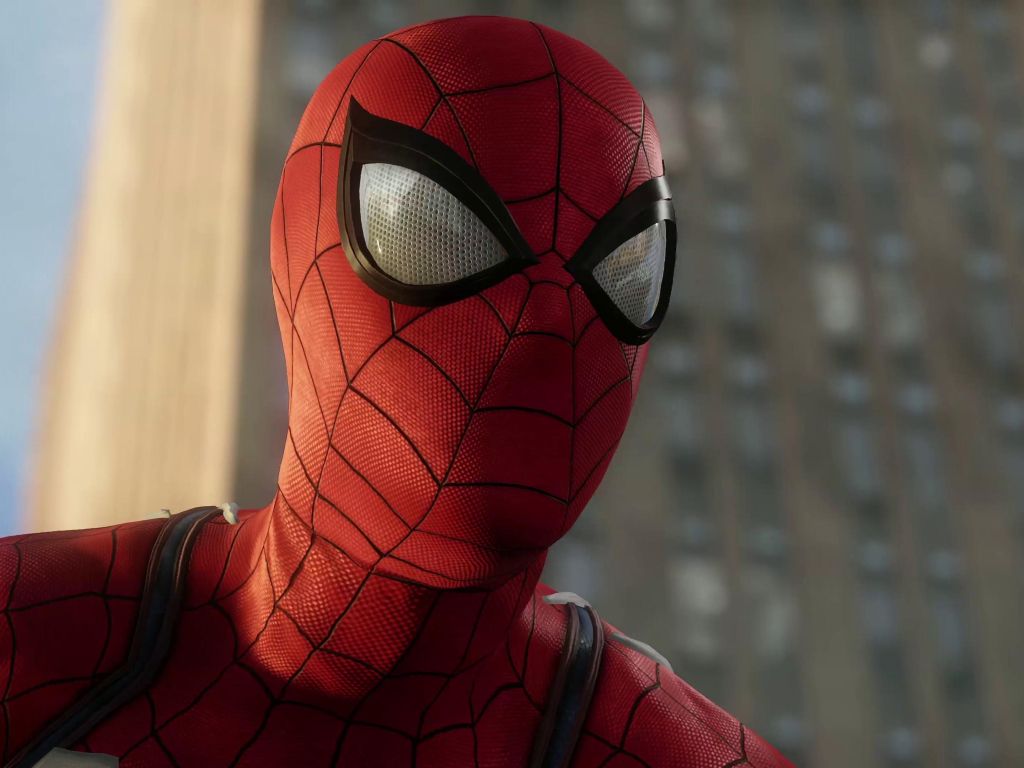 Spider Man PS 4K wallpaper