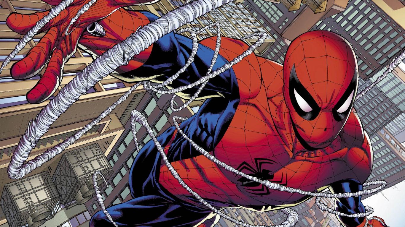 Spider-Man wallpaper in 1366x768 resolution