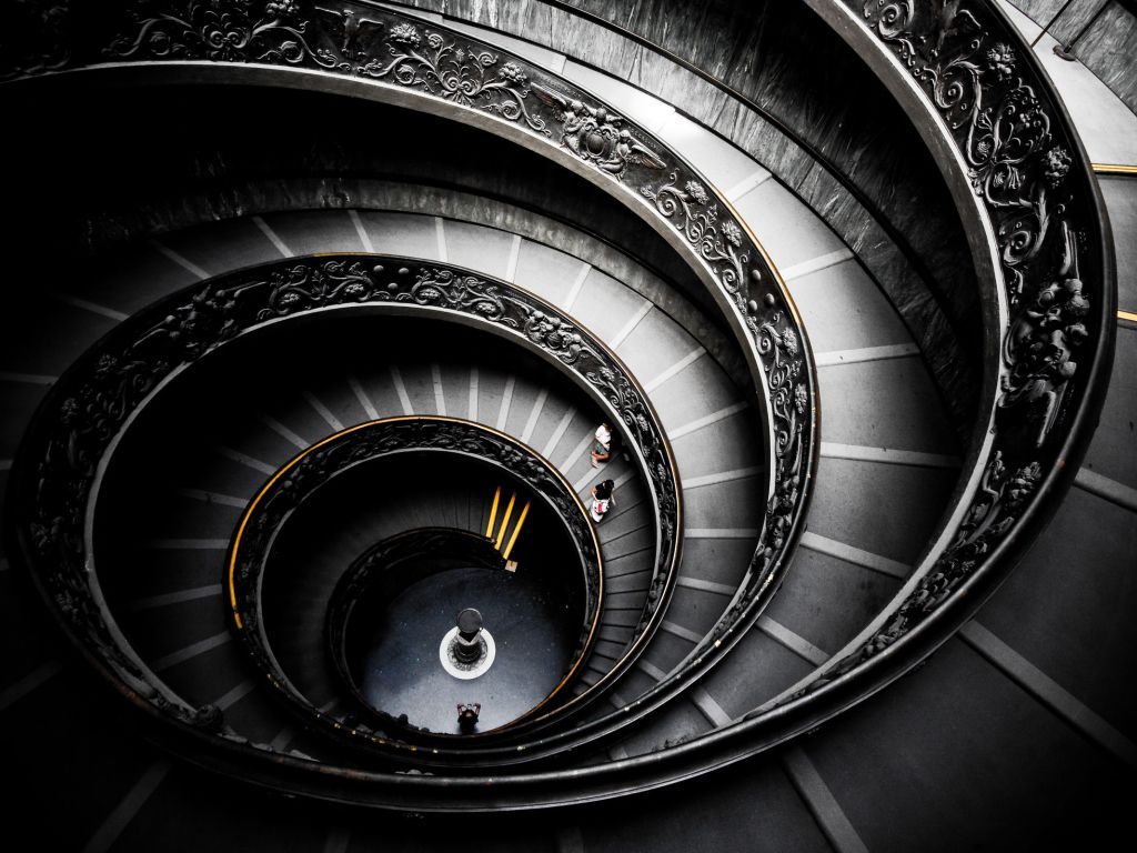 Spiral Staircase wallpaper