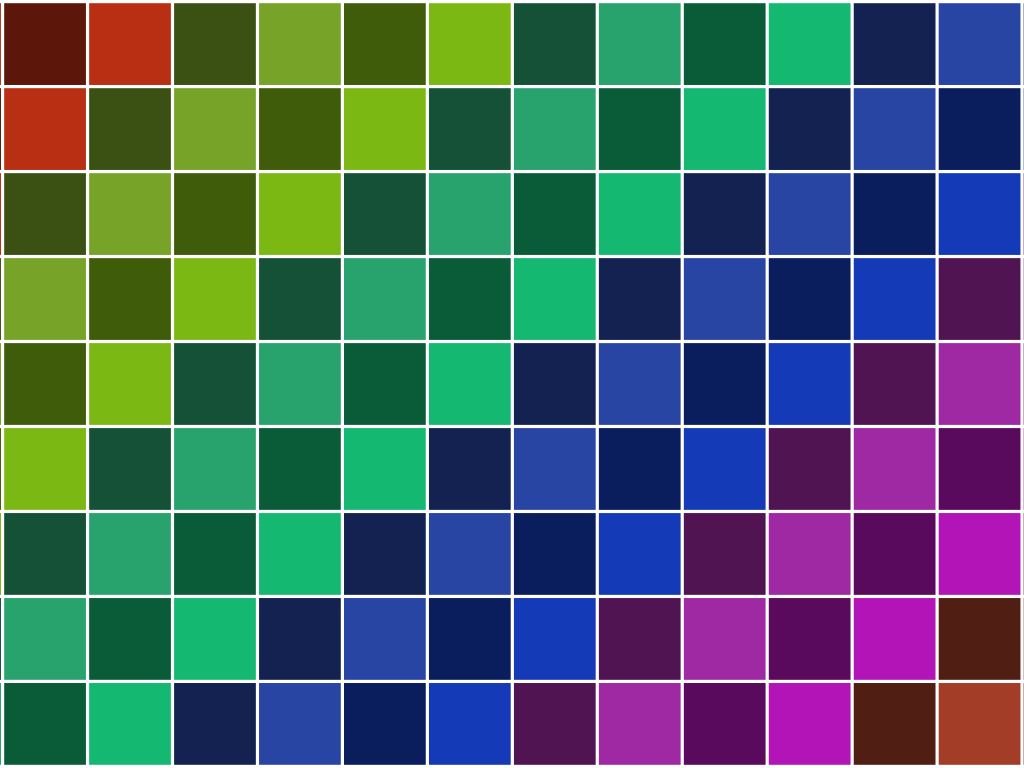 Squares With White Border From Palette No wallpaper