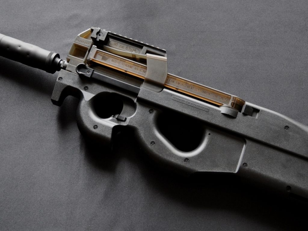 SS90 Gun With Silencer wallpaper