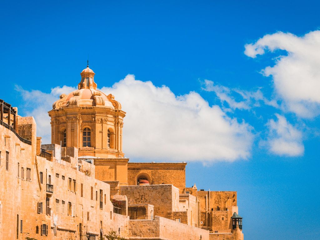 St Pauls Cathedral - Mdina Malta wallpaper
