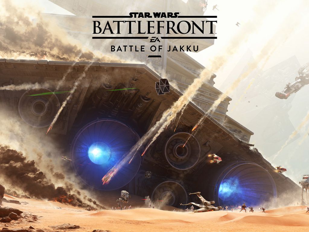 Star Wars Battlefront Battle of Jakku wallpaper