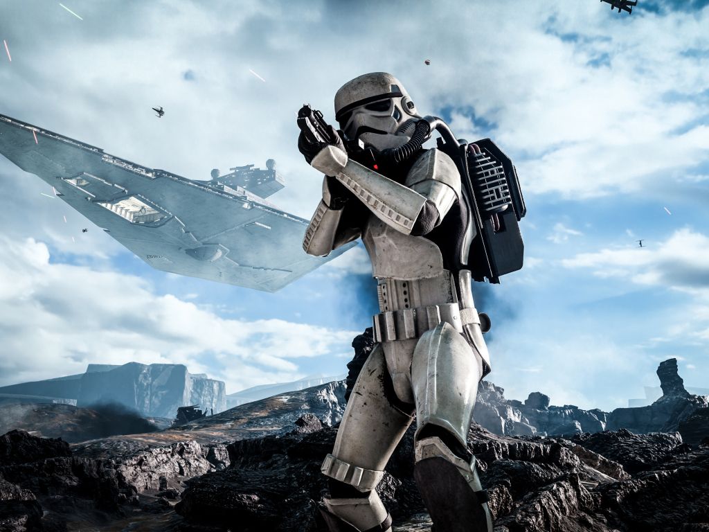 Star Wars Battlefront Stormtrooper wallpaper
