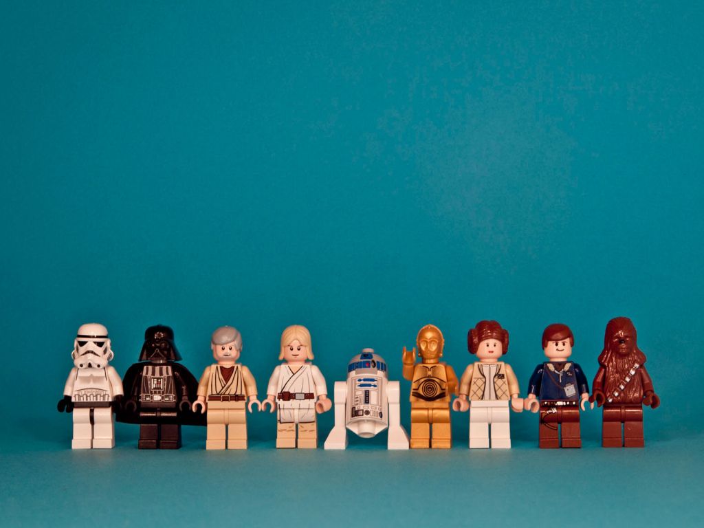 Star Wars Lego 9337 wallpaper