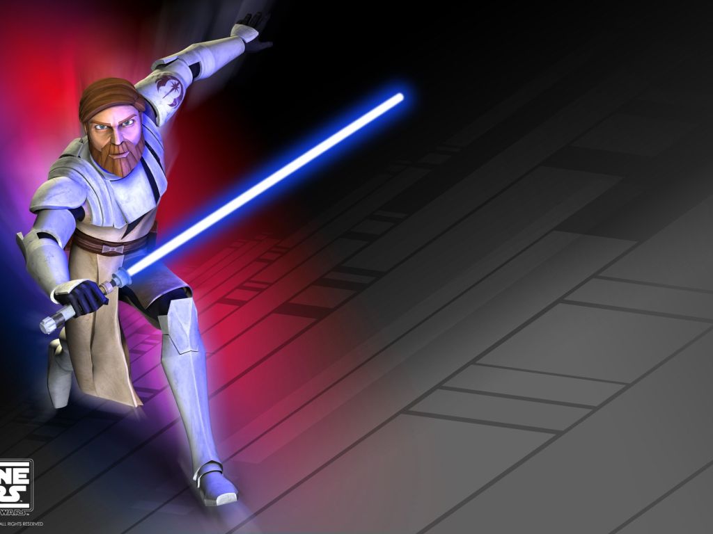 Star Wars The Clone Wars Obi Wan Kenobi wallpaper