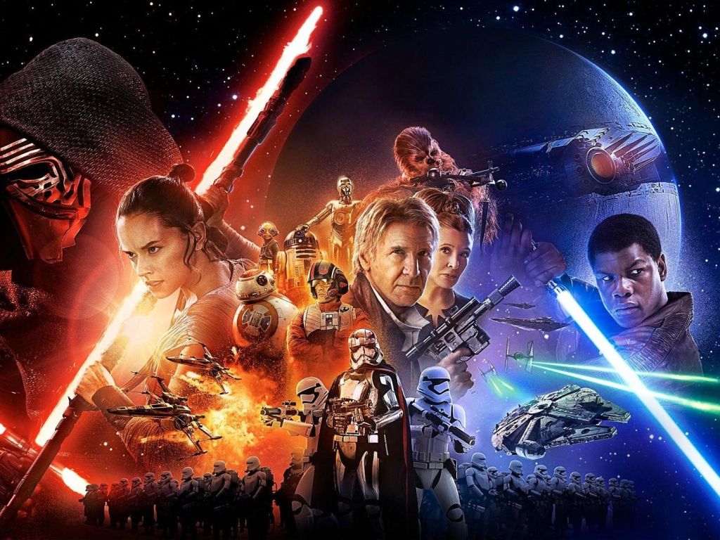 Star Wars - The Force Awakens Poster wallpaper