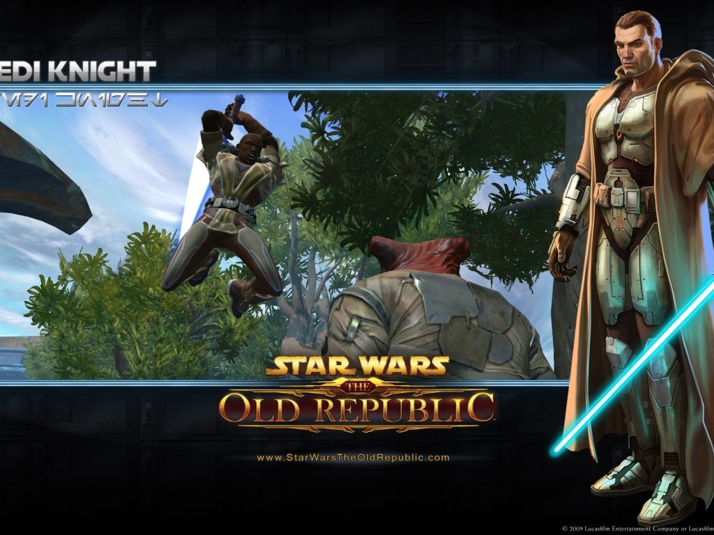 Star Wars The Old Republic Jedi Knight wallpaper