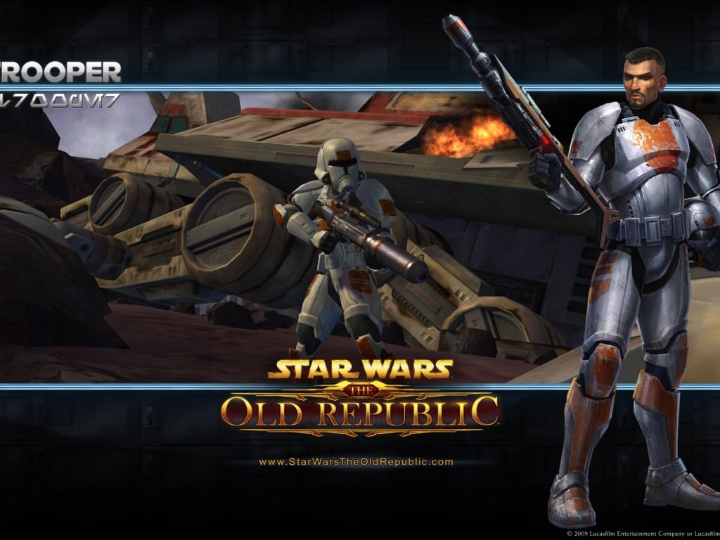 Star Wars The Old Republic Trooper wallpaper