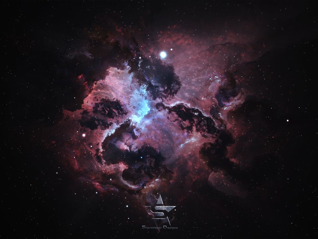 Starkiteckt Atlantis Nexus Nebula 4K Resolution wallpaper