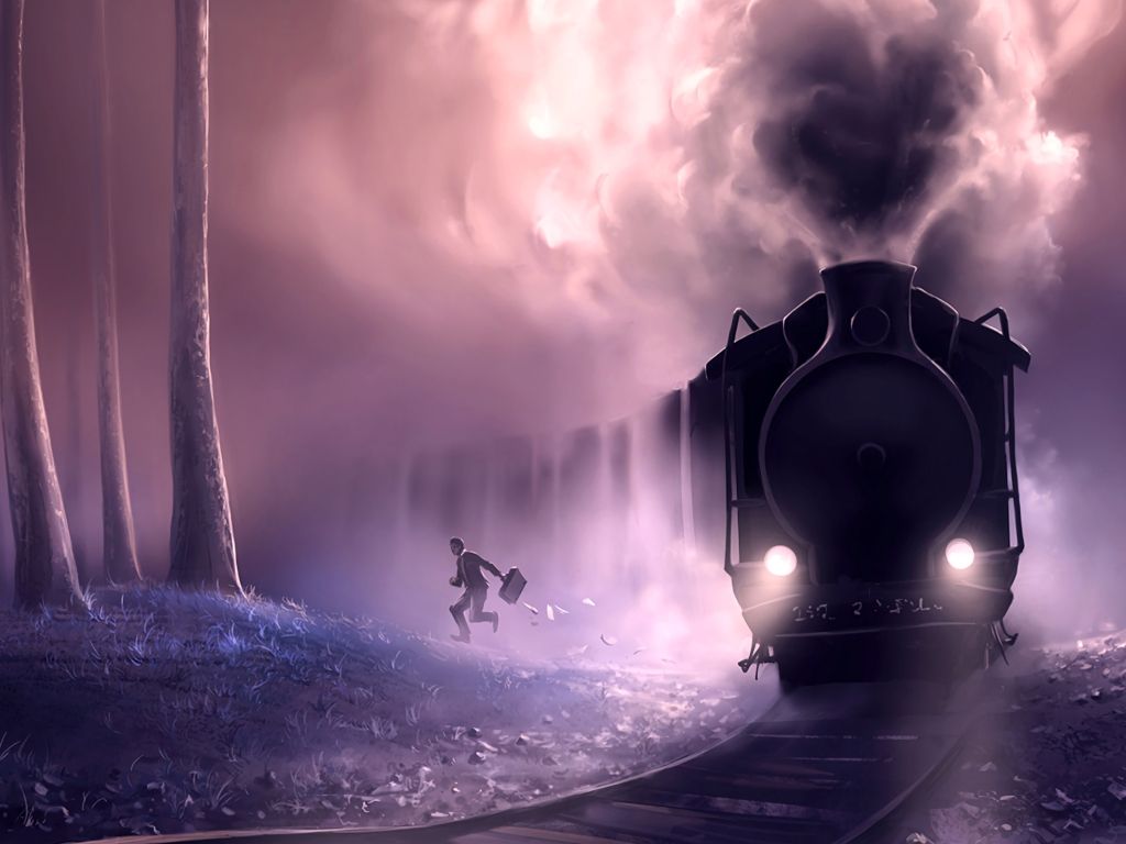 Steam Train Escape wallpaper