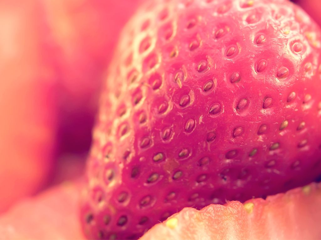 Strawberry Closeup 1161 wallpaper