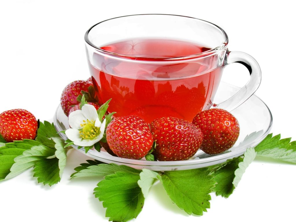 Strawberry Tea wallpaper