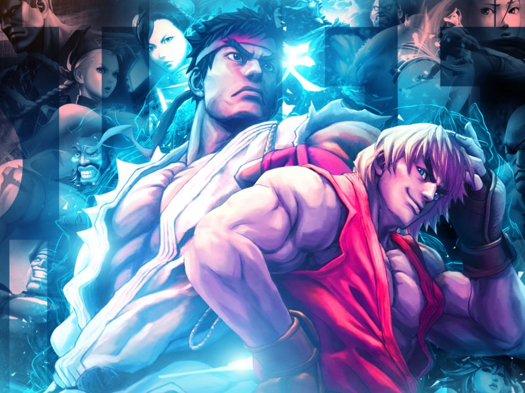 Street Fighter Team wallpaper