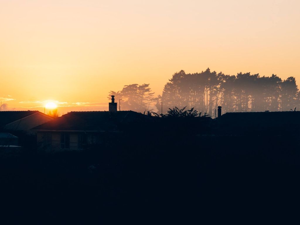 Sunrise Over Hobsonville wallpaper