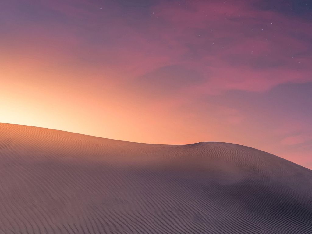 Sunset Sand Dune wallpaper