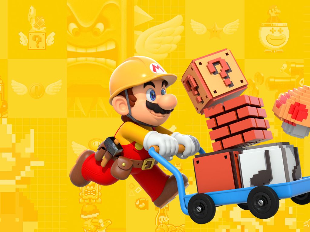 Super Mario Maker wallpaper