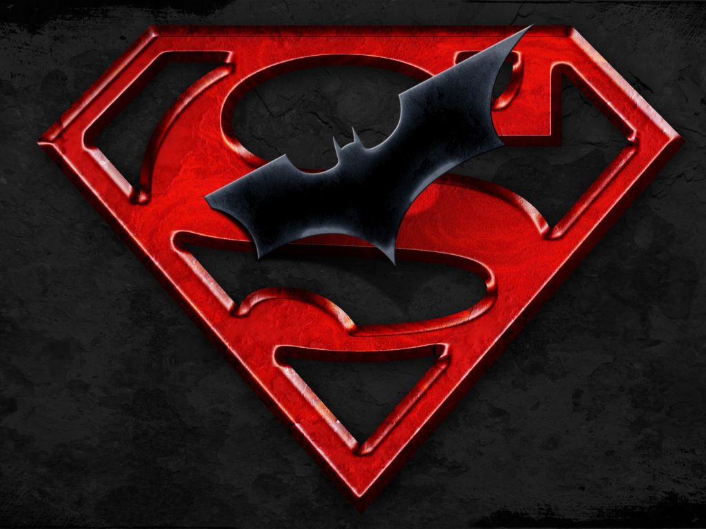 Superman Batman Logo wallpaper