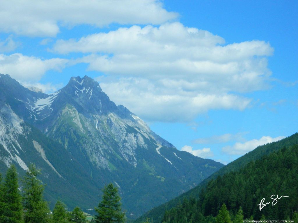 Swiss Mountain in Summer 2015 wallpaper