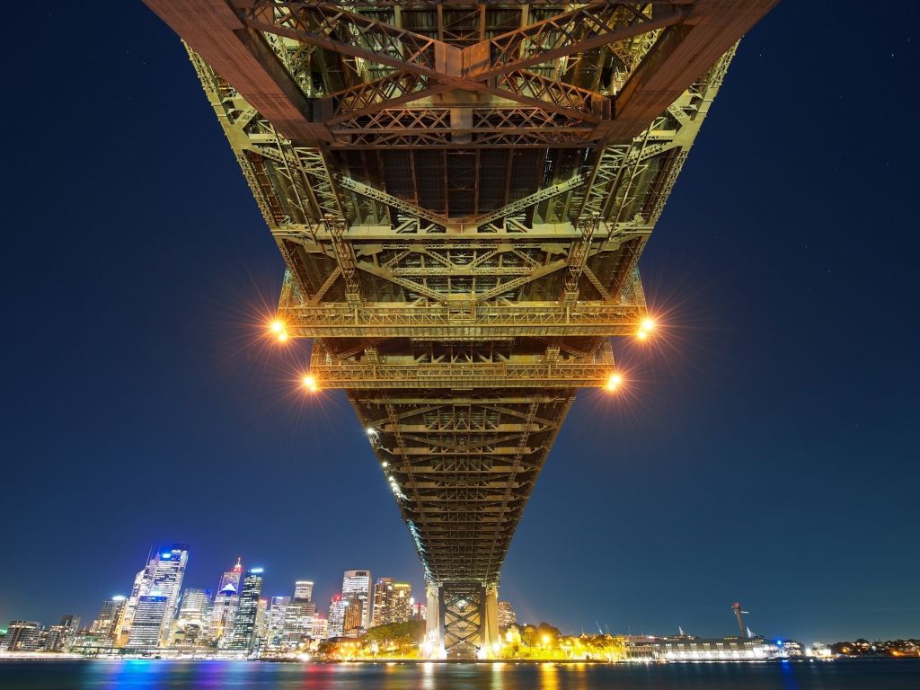 Sydney Bay Bridge wallpaper