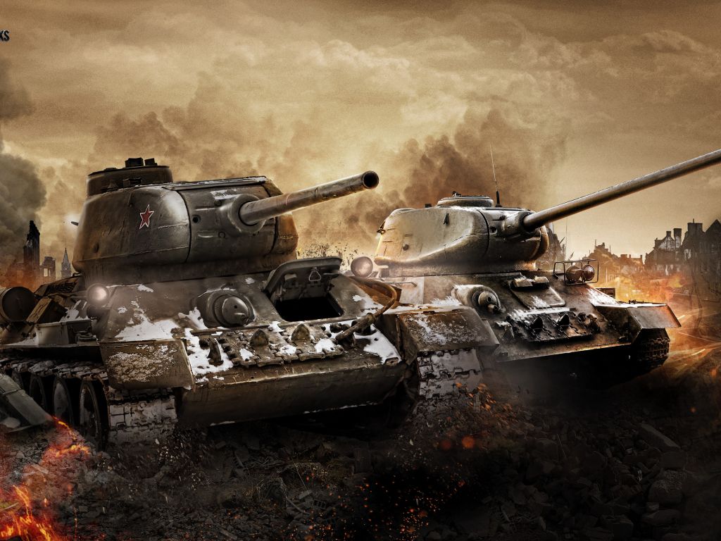 T and T in World of Tanks wallpaper